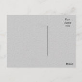 ありがとうこ縁どその子犬のポストカード ポストカード (裏面)