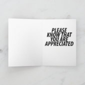 ありがとうございましたグリーティングカード（オレンジ） サンキューカード (内部)