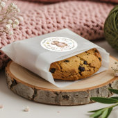 ありがとうございましたニットWoodland Bearフローラ ラウンドシール