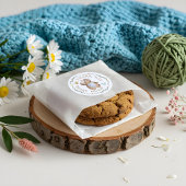 ありがとうございましたニットWoodland Bearフローラ ラウンドシール