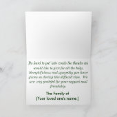 ありがとうございました悔やみや弔慰 サンキューカード (内部)