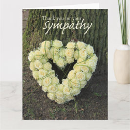 ありがとうございました悔やみや弔慰 サンキューカード