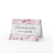 ありがとうございました悔やみや弔慰 |バラ&大理石