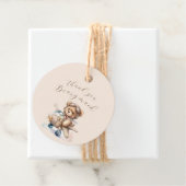 ありがとうございました熱いテディベア フェイバータグ (インサイチュ)