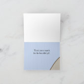 ありがとうございました航空券 サンキューカード (内部)