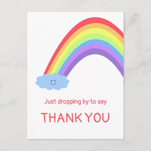 ありがとうございました。あなたの言葉。 ポストカード (正面)