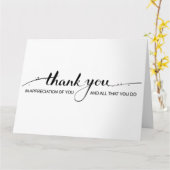 「ありがとうございました。お礼」サンキューカード カード (黄色い花)
