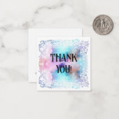 *~*ありがとうございます人間関係AP62フラットノートカード ノートカード (正面/裏面インサイチュ)