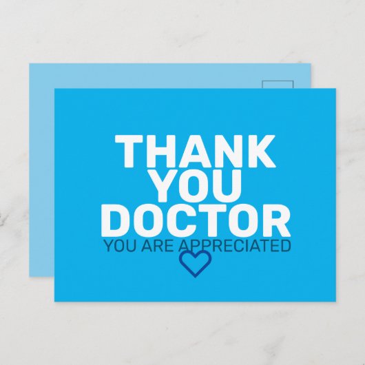 ありがとうございます：お世話になりました ポストカード (正面/裏面)