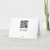 ありがとうございます – カニパルサーのタイムラプス サンキューカード (裏面)