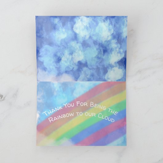 ありがとうございます カード (内部)