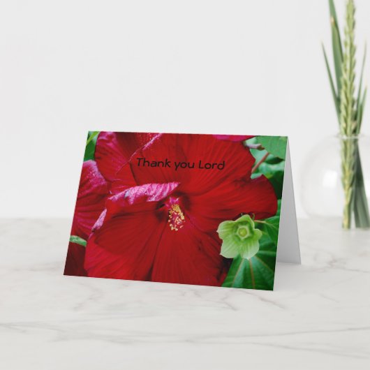 ありがとうございます サンキューカード (正面)