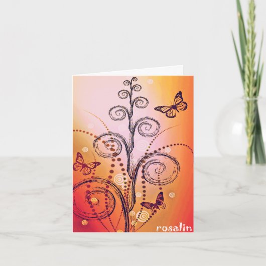 ありがとうございます。 サンキューカード (正面)