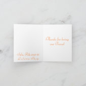 ありがとうございます。 サンキューカード (内部)