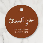 ありがとうございます タグ | アースィーな焦茶色オレンジ (正面)