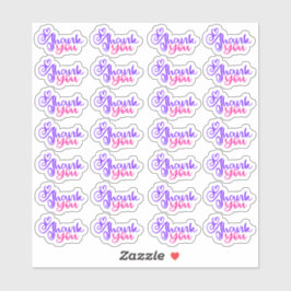 ありがとうございます-ビニールシール シール