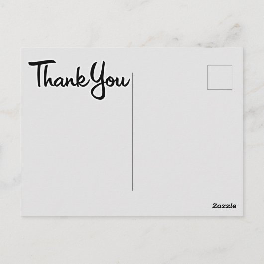 ありがとうございます ポストカード (裏面)