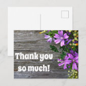 ありがとうございます ポストカード (正面/裏面)