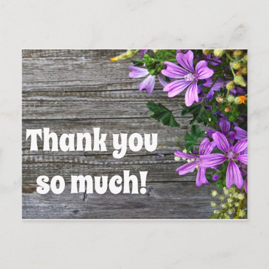 ありがとうございます ポストカード (正面)