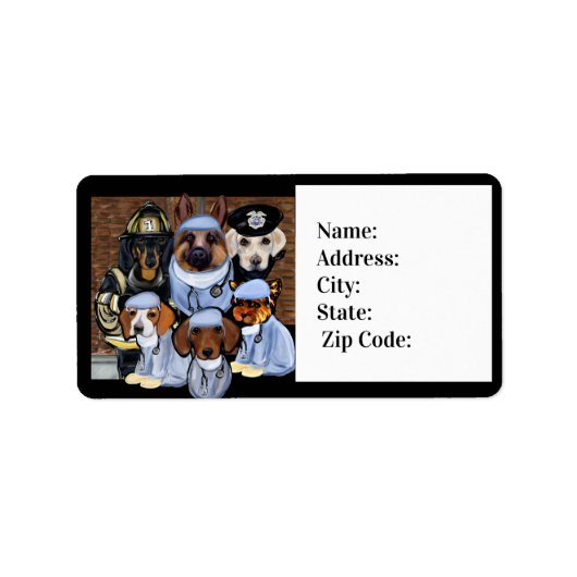 ありがとうございます ラベル (正面)