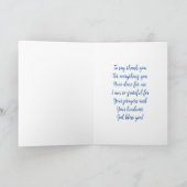 ありがとうございます(修道女) カード (内部)