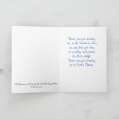 ありがとうございます、牧師様 サンキューカード (内部)