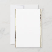 「ありがとうございま書す素朴 サンキューカード (裏面)