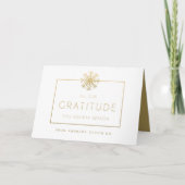 ありがとうござい企業のました。 サンキューカード (正面)