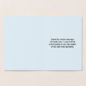 「ありがとうござ救済いう!」 グリーティングカード 箔カード (内部)