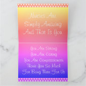 ありがとうござ気にう カード (内部)