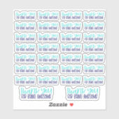 ありがとうござ素晴らしう – ビニールのステッカー シール (シート)