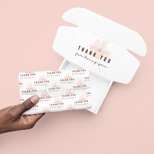 ありがとうごティッシュペーパー 薄葉紙