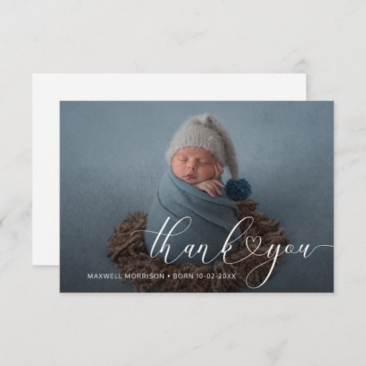 ありがとうごハート生誕発表証 招待状 (正面/裏面)