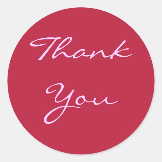 ありがとうごバラシール ラウンドシール (正面)