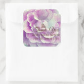 ありがとうごブライダルシャワーシール スクエアシール (バッグ)