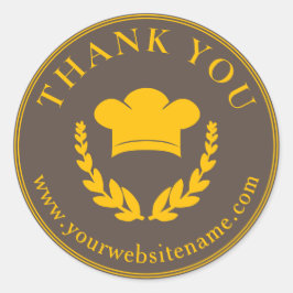 ありがとうごベーカリーラベル ラウンドシール