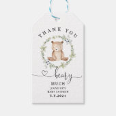 ありがとうごメッセージカード ギフトタグ (正面)