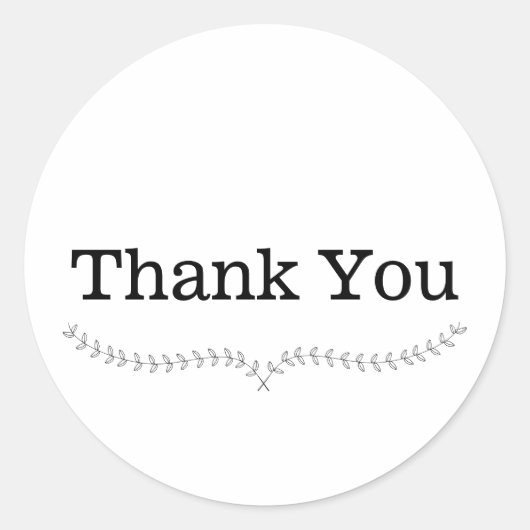 ありがとうごリースシール ラウンドシール (正面)