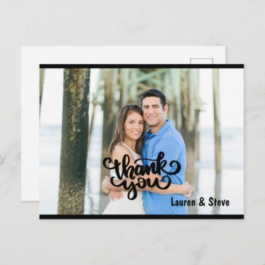ありがとうご写真はがき ポストカード (正面/裏面)