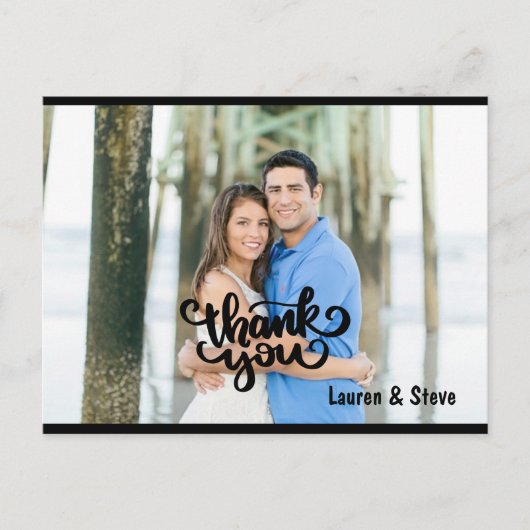 ありがとうご写真はがき ポストカード (正面)