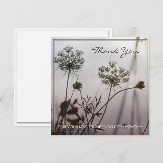 ありがとうご悔やみや弔慰 (正面/裏面)