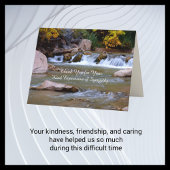 ありがとうご悔やみや弔慰 サンキューカード