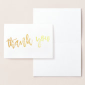 ありがとうご手モダン付き金箔 箔カード (ディスプレー)