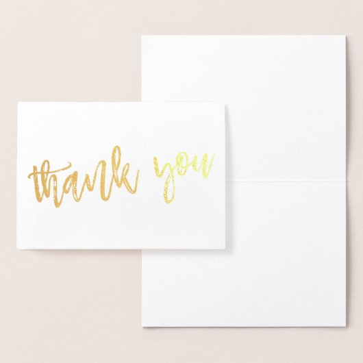ありがとうご手モダン付き金箔 箔カード (ディスプレー)