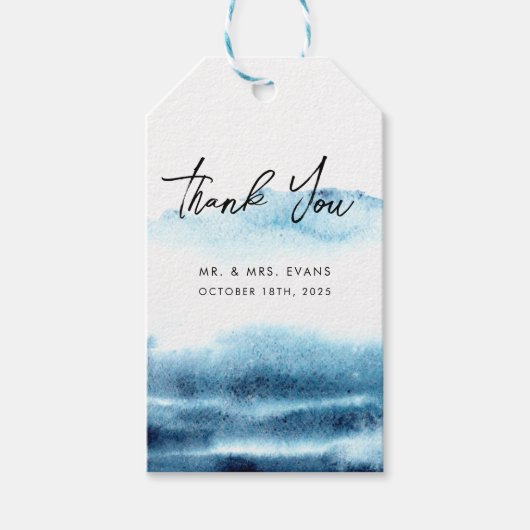 ありがとうご用ステッモダンク結婚。 ギフトタグ (正面)