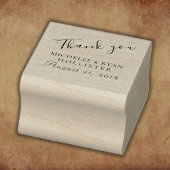 ありがとうご結婚ざいまパーソナライズされた ラバースタンプ