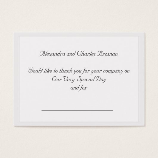 ありがとうご結婚ざいま (正面)