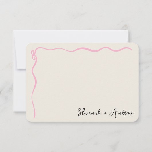 ありがとうご結婚ざわざ 招待状 (裏面)