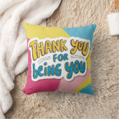 ありがとうご装飾用クッション クッション (ブランケット)