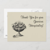 ありがとうご親切ホスピタリティ! ポストカード (正面/裏面)